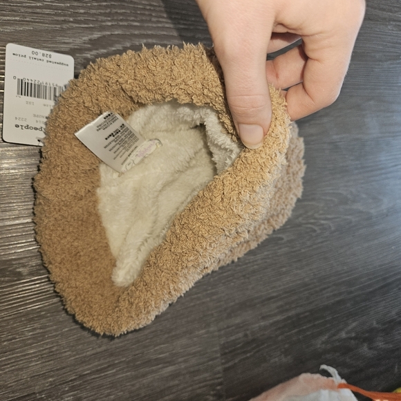 Free People Soft Winter Taupe Hat - Picture 4 of 6